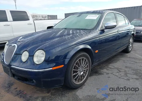 2007 Jaguar S-Type 3.0 V6 from USA, damaged, VIN SAJWA01A97FN73857